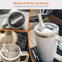 40 oz Flip Straw Tumbler Lid for Stanley Cup thumbnail 5