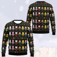 SKZOO 3D Christmas Ugly Sweater Sweatshirt thumbnail 2