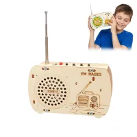 DIY Wooden FM Radio Kit thumbnail 1
