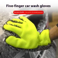 Premium Chenille Microfiber Car Wash Mitt thumbnail 2