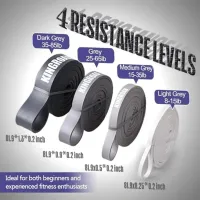 Heavy Duty Resistance Bands Set (5-Piece) thumbnail 2