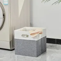 Foldable Rattan Storage Basket thumbnail 3