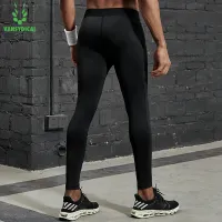 Men's Compression Running Pants with Reflective Stripes thumbnail 3