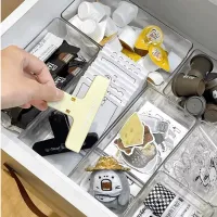 28-Piece Clear Drawer Organizer Set thumbnail 3