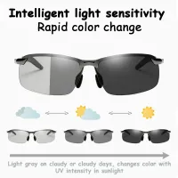 Photochromic Driving Sunglasses Men thumbnail 1