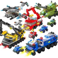Mini Mixer Truck Building Blocks Set thumbnail 1