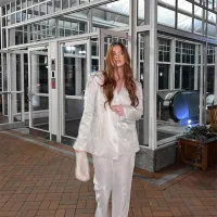 Tossy Pink Oversized Blazer Set thumbnail 4