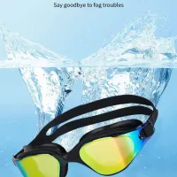 Anti-Fog Unisex Swimming Goggles thumbnail 4