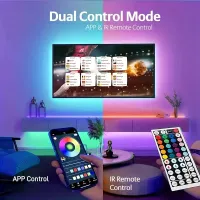 RGB LED Strip Lights with APP & Music Sync thumbnail 4