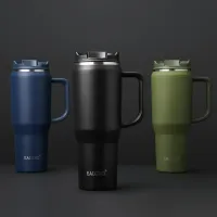 40 oz Insulated Tumbler with Handle thumbnail 5
