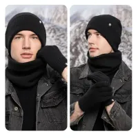 Winter Scarf Hat Gloves Gift Set thumbnail 4