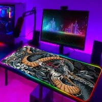 Chinese Dragon RGB Gaming Mouse Pad thumbnail 2