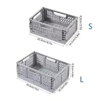 Foldable Storage Basket Set (2-Pack) thumbnail 4