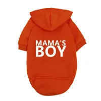 Mama's Boy Fleece Dog Hoodie thumbnail 4