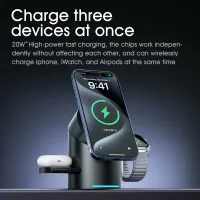 Truly Qi2 3-in-1 Magnetic Charging Dock thumbnail 2