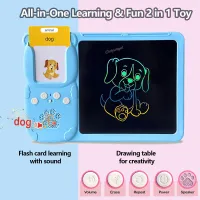 Talking Flash Cards & LCD Writing Tablet thumbnail 3