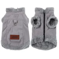 Winter Fleece Dog Jacket - Windproof thumbnail 2