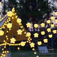 Solar LED String Lights - 8 Modes thumbnail 1