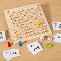 Wooden Montessori Multiplication Board thumbnail 5