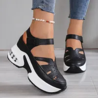 Closed Toe Wedge Sandals for Women thumbnail 4