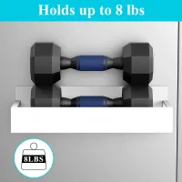 White Magnetic Spice Rack Organizer thumbnail 4