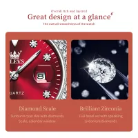 OLEVS 9945 Elegant Ladies Quartz Watch thumbnail 5