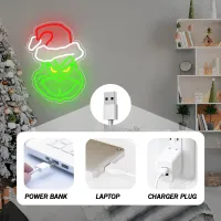 Christmas LED Neon Signs for Wall Decor thumbnail 4