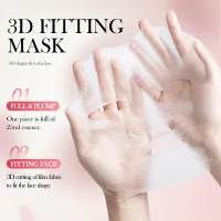 SADOER Rose Facial Mask - Hydrating & Anti-Aging thumbnail 5