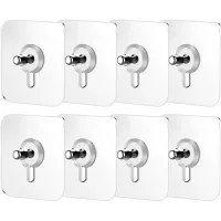 Drill-Free Adhesive Wall Hooks thumbnail 1