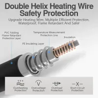 Electric Heated Blanket Double Mat thumbnail 5
