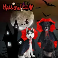 Halloween Bat Wing Pet Cape Costume thumbnail 3