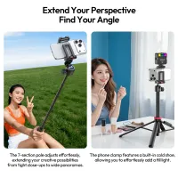 Ulanzi MT44B 1.5M Selfie Stick Tripod with Remote thumbnail 6
