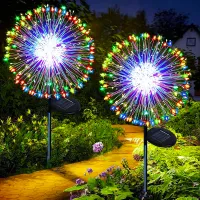 Solar Dandelion Firework LED Light thumbnail 1
