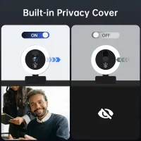 EXHQDR 4K Webcam with Ring Light thumbnail 6