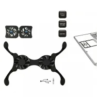 Foldable Laptop Cooling Pad thumbnail 5