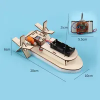 DIY Wooden Boat STEM Kit for Kids thumbnail 6