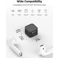 Magnetic Cable Clips Organizer thumbnail 6