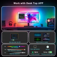 RGB Gaming Monitor LED Backlight thumbnail 4