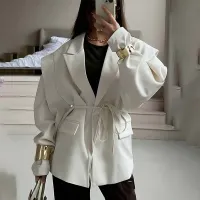 Slimming V-neck Jacket for Women thumbnail 2