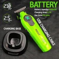 BRDCLIP FA1T Professional Hair Trimmer Green thumbnail 5