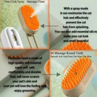 Pet Steam Spray Massage Bath Brush thumbnail 4