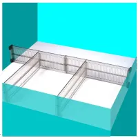 Adjustable Drawer Dividers & Expandable Organizer thumbnail 5