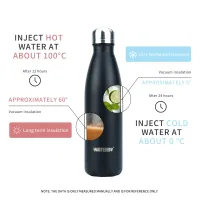 WATERSY 500ml Stainless Steel Insulated Bottle thumbnail 4