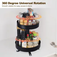 2-Tier Rotating Spice Rack thumbnail 3