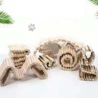 Wooden Bridge & Bendable Fence Hamster Set thumbnail 1