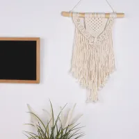 Macrame Woven Boho Wall Hanging thumbnail 6