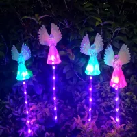 Solar Angel Stake Lights thumbnail 4
