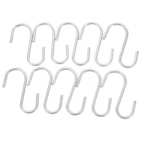 10Pcs Heavy Duty S Shaped Zinc Plated Hooks thumbnail 6