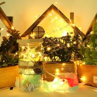 Solar LED Fairy Lights Outdoor Waterproof thumbnail 3