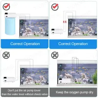 Portable USB Rechargeable Aquarium Air Pump thumbnail 4